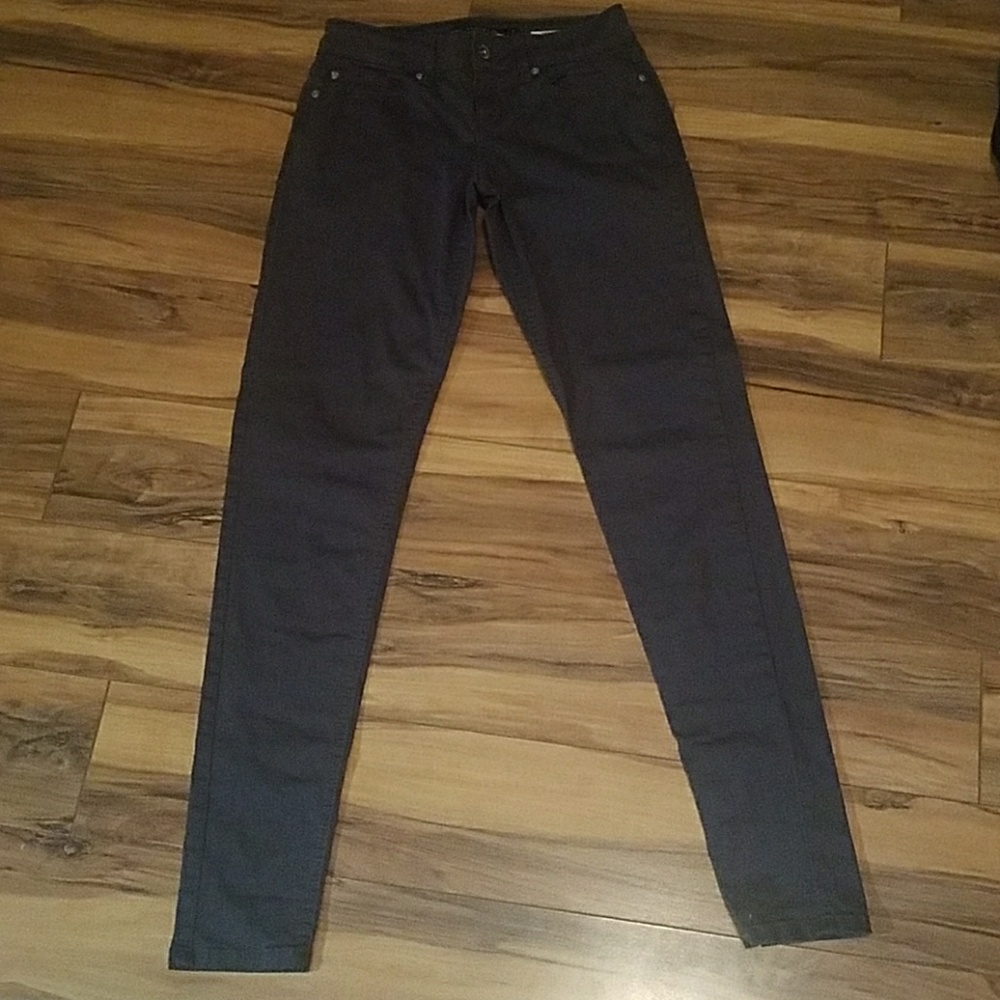 Dark grey skinny jeans